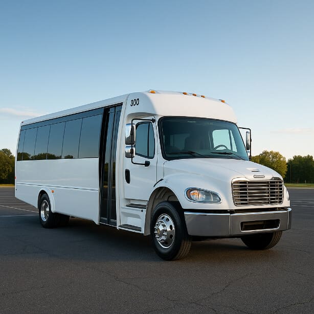 McAllen Shuttle Bus Rentals 25 Passenger Shuttle Bus