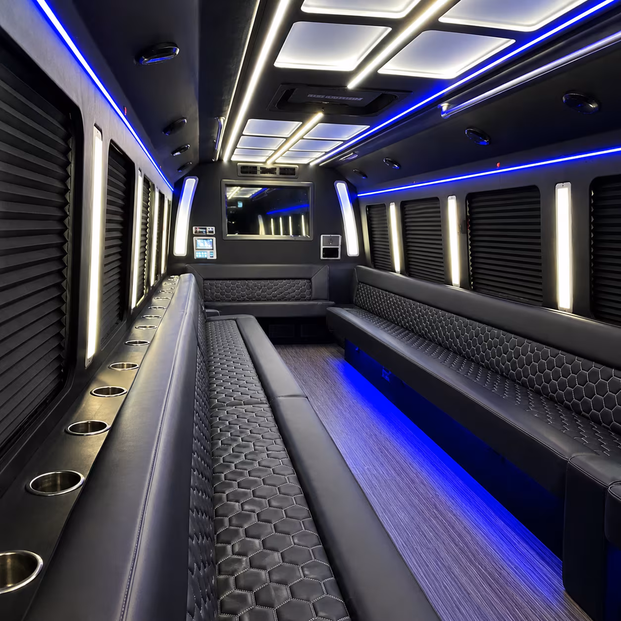 mcallen corporate retreat shuttle bus rentals