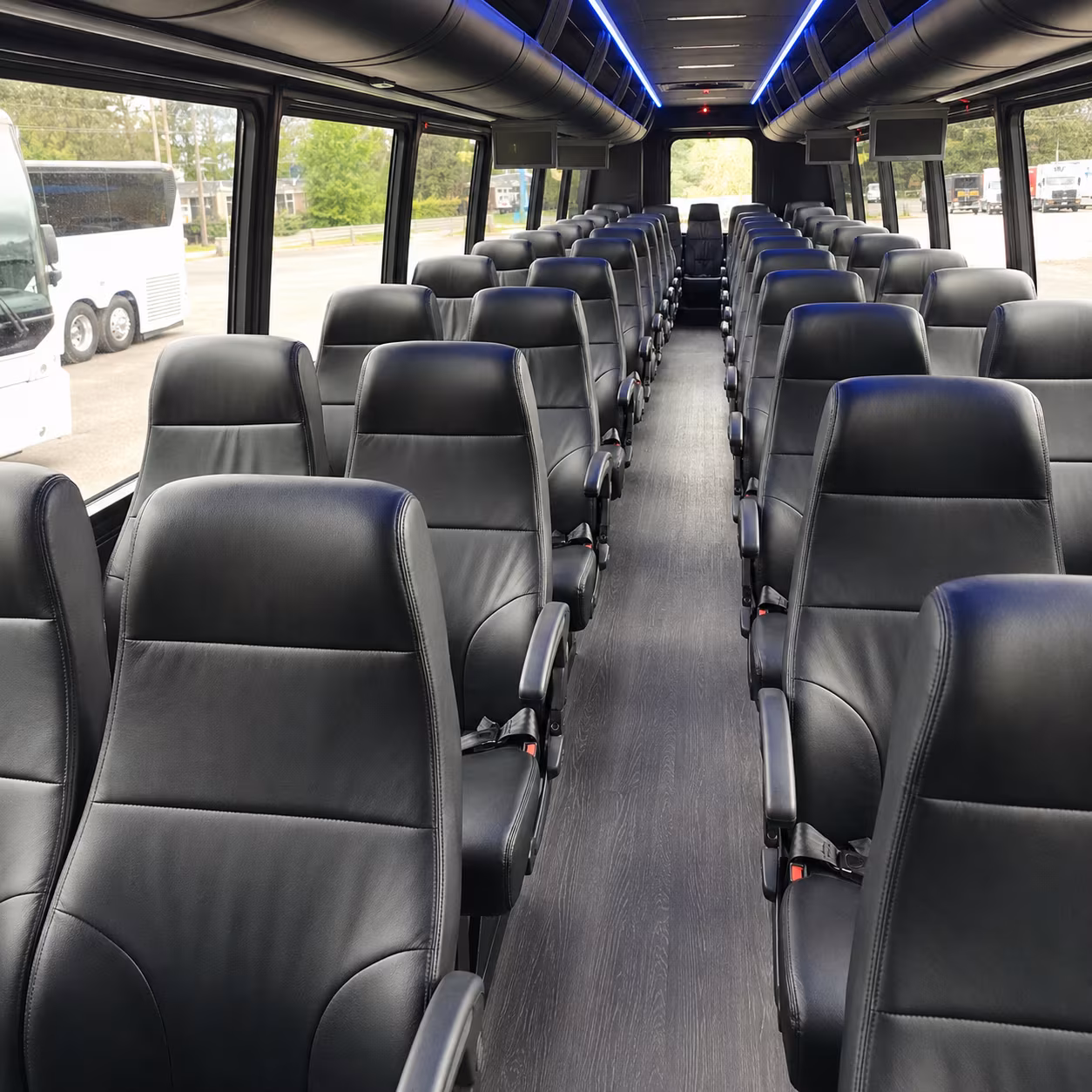 mcallen hospital and campus shuttle bus rentals