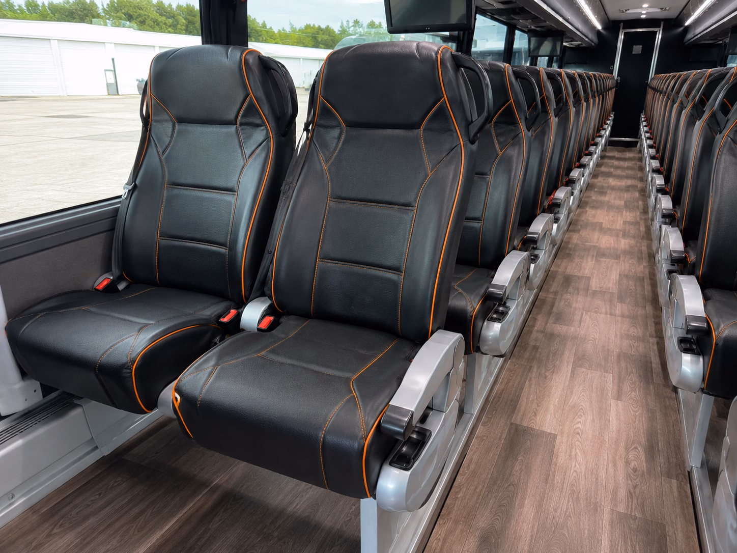 mcallen parking shuttle and park and ride bus rentals