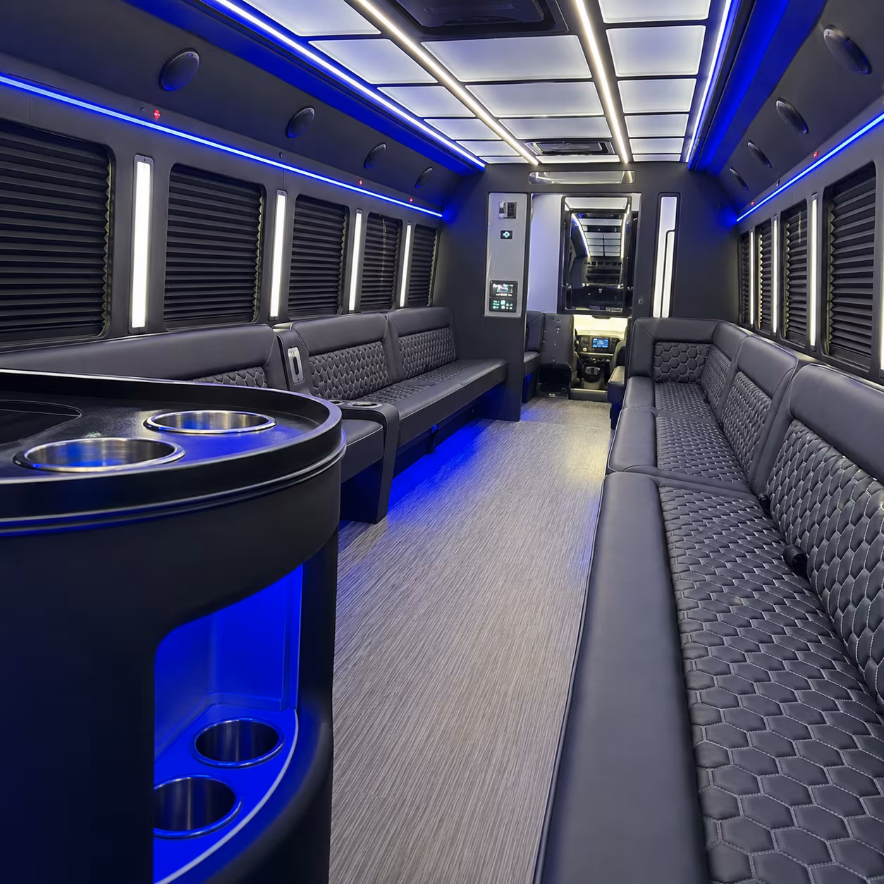 mcallen wedding quinceanera and celebration bus rentals
